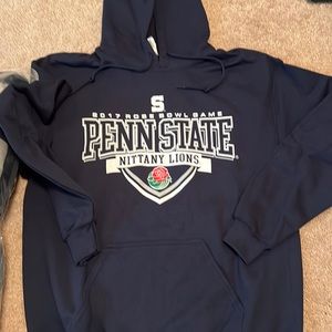 NWOT PENN STATE 2017 ROSE BOWL GAME HOODIE COTTON BLEND